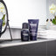 Tabac Man Gravity Eau de Tilette Natural Spray + Shower Gel & Shampoo auf Badezimmerablage